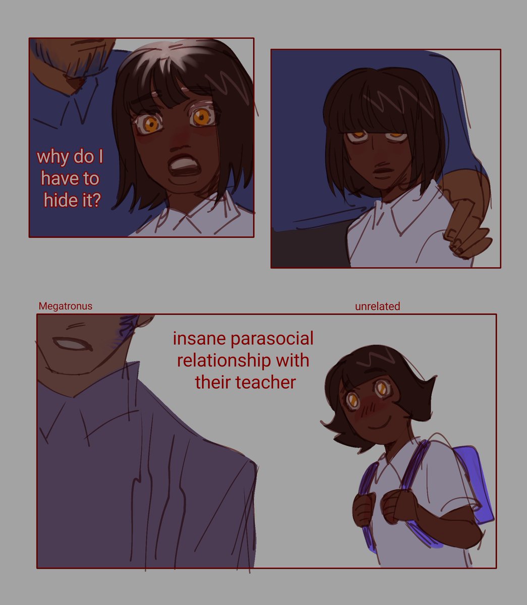 icepickuplines's tweet image. Highschool AU but idk if I should make d-16 a woman or not