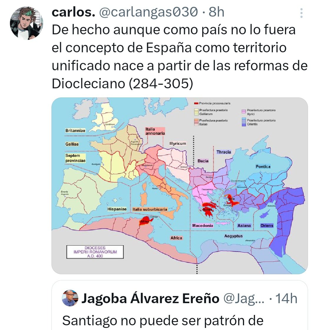Jagospierre's tweet image. Hay personajes que han leído mucha novela de caballería y el chovinismo presentista se les ha venido arriba. Es decir que España o el sentimiento de españolidad entre las personas que habitaban los diferentes reinos cristianos del s. X o los territorios del s. VIII no existía ni…