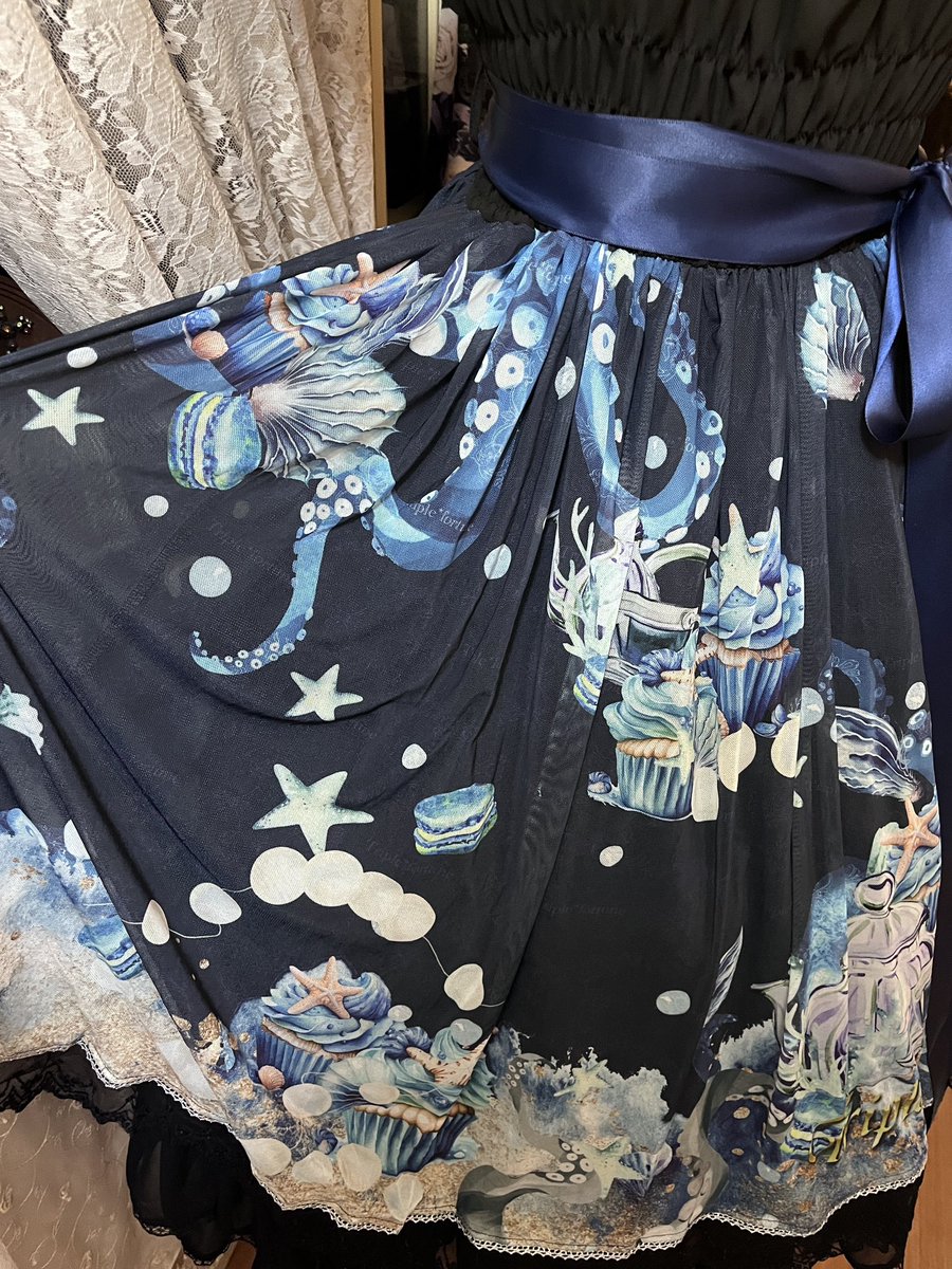 MaisondeR's tweet image. ご紹介💠 Triple*fortune
オクトパスティーパーティー シャーリングワンピース(黒)¥35,200
お色違い白系もございます✨
#トリプルフォーチュン
#メゾンドローゼンクロイツ