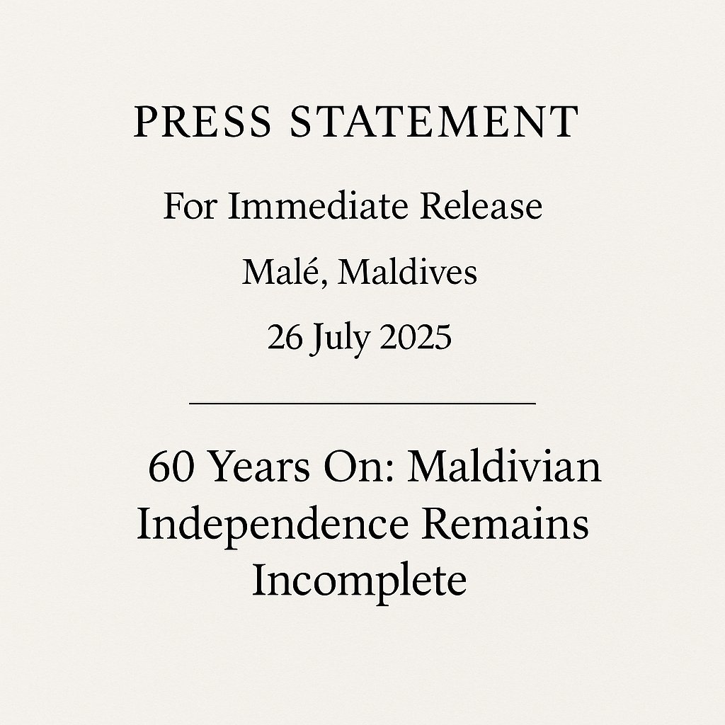 Maldivians for Chagos (@maldivianchagos) on Twitter photo 60 Years On, Chagos Remains Severed: Sovereignty Not Yet Restored maldivians4chagos.com/60-years-on-ch… via <a href="/MaldivianChagos/">Maldivians for Chagos</a> 60 Years On, Chagos Remains Severed: Sovereignty Not Yet Restored maldivians4chagos.com/60-years-on-ch… via <a href="/MaldivianChagos/">Maldivians for Chagos</a>
