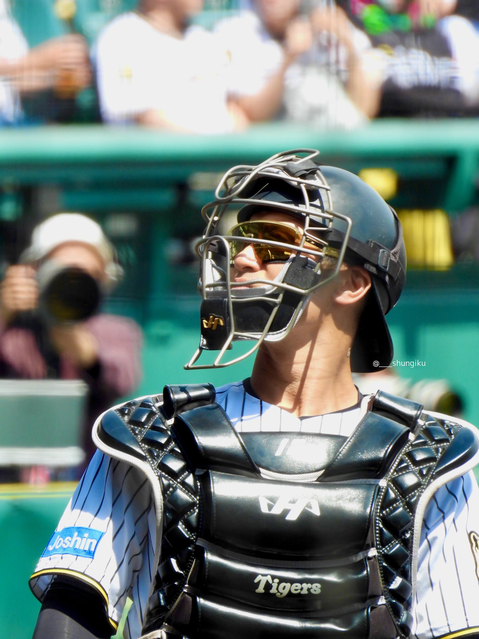 阪神タイガース★ 坂本誠志郎捕手 ホームレプリカユニフォーム Lサイズ 未開封 MIZUNO 阪神タイガース 坂本誠志郎 2025年ユニフォーム刺繍 応援
