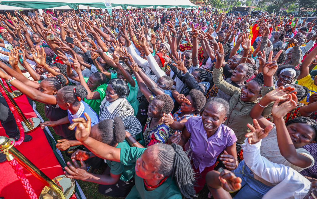 HonWetangula's tweet image. This morning, I have arrived at Posta Grounds in Kanduyi Constituency, Bungoma County, to join the great people of Kanduyi for another edition of the Women Empowerment Program, hosted by area MP, Hon. John Makali.
As a nation, we celebrate and champion the vital role played by…