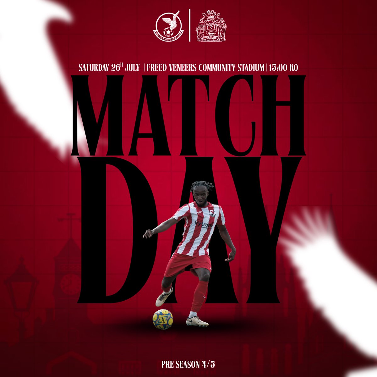 Leighton Town FC (@leightontownfc) on Twitter photo ๐๐ง๐ ๐๐๐๐จ๐ค๐ฃ - ๐๐๐ฉ๐๐๐๐๐ฎ ๐๐ค๐ช๐ง ๐คฉ
This afternoon we are back at home as we welcome <a href="/harrowboroLive/">Harrow Borough F.C.</a> to the Freed Veneers Community Stadium ๐
We hope you can join us as the lads continue to prepare for the season ahead! ๐ช
#YourTownYourTeam ๐๐ง๐ ๐๐๐๐จ๐ค๐ฃ - ๐๐๐ฉ๐๐๐๐๐ฎ ๐๐ค๐ช๐ง ๐คฉ
This afternoon we are back at home as we welcome <a href="/harrowboroLive/">Harrow Borough F.C.</a> to the Freed Veneers Community Stadium ๐
We hope you can join us as the lads continue to prepare for the season ahead! ๐ช
#YourTownYourTeam