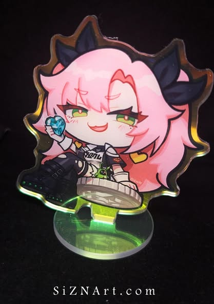 Zenless Zone Zero #ZZZ Acrylic stands are now available on my Etsy ! ~
etsy.com/shop/neonxbaby…
📷 Vivian, Miyabi, Anby are preorder only.