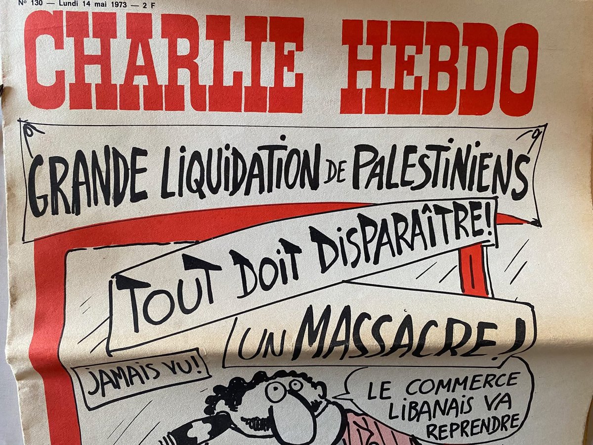 Charlie Hebdo.
L’original.