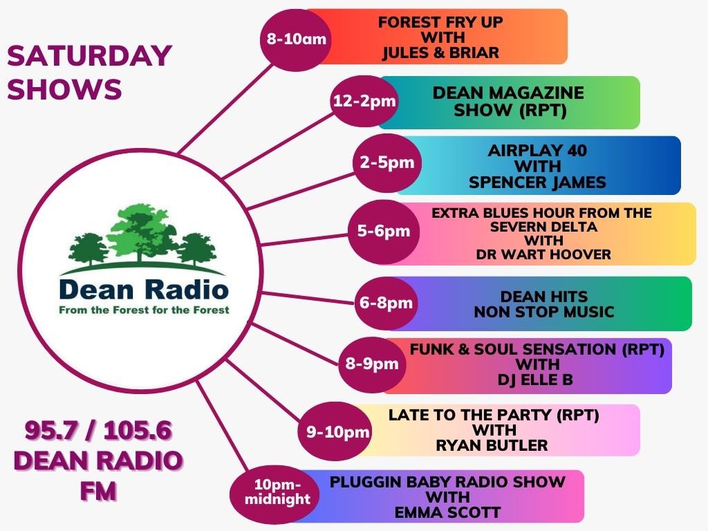 Saturday on Dean Radio! 📻