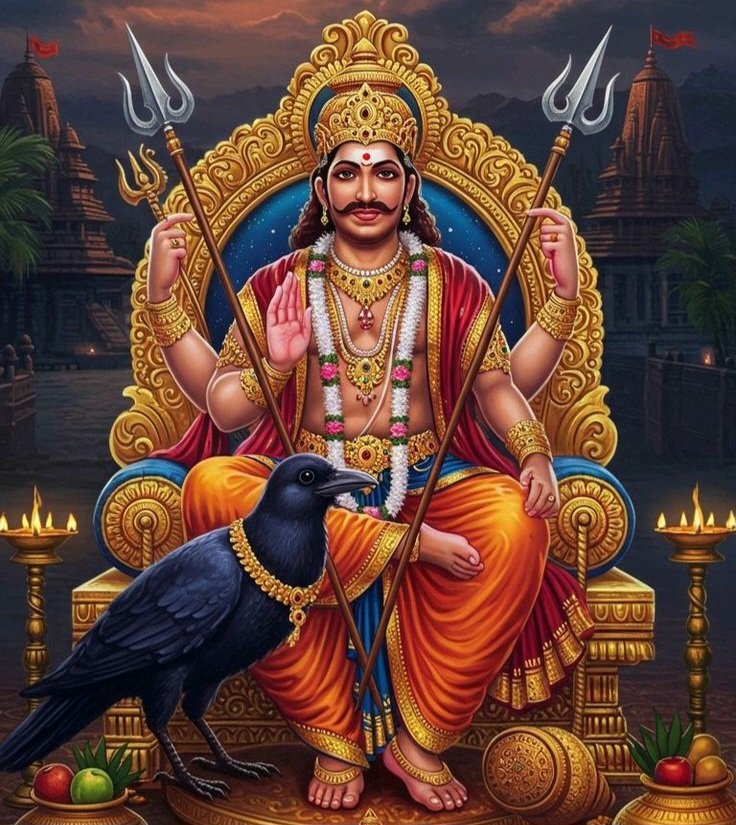 शनि  देव  से   ये   आराधना,
विनती    भी    यही   हमारी।
हर पापी को  दण्डित करना,,
पुन्य   हो   सब   पर   भारी।।