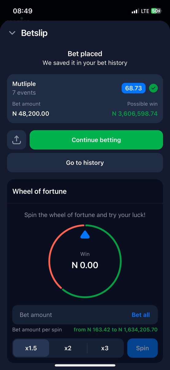 Cricket 🏏 as sporty no let us play 

100 odd 🍏

Code 👉 1bvI-s6

Don’t have an account Register with my Link 1win.ng/?p=ez44

Promocode: GREATSM9

Use my promo code and link to calm %500 on your first deposit 

click here to access the game 1win.ng/betting?shareb…