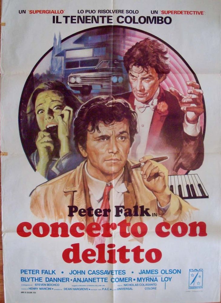 vadub69's tweet image. Sympa les affiches italiennes de Columbo.