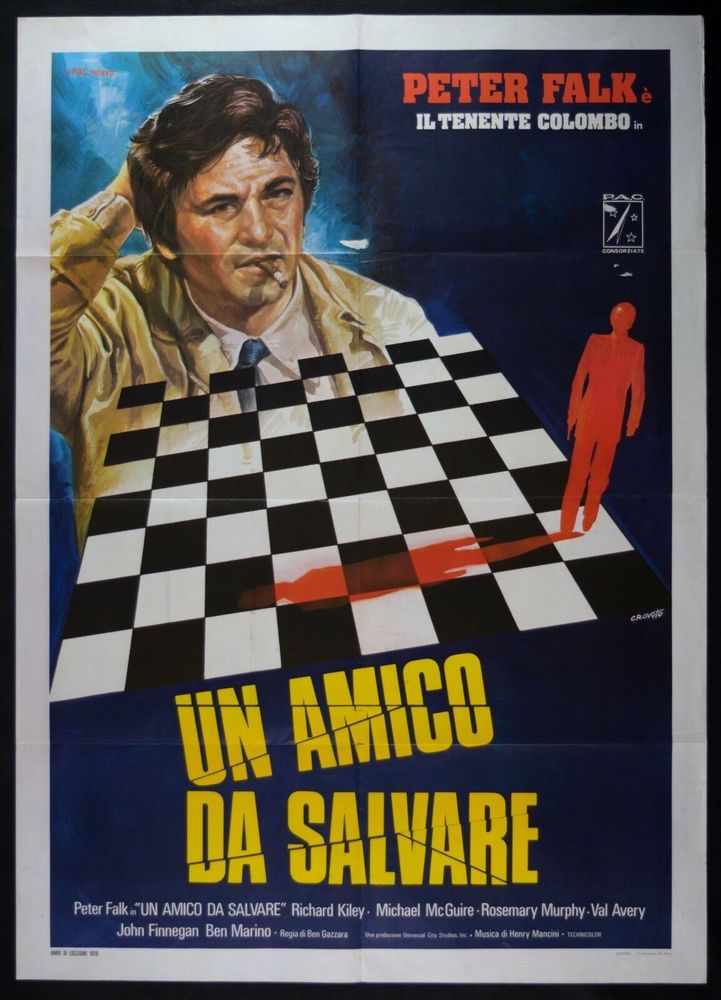 vadub69's tweet image. Sympa les affiches italiennes de Columbo.