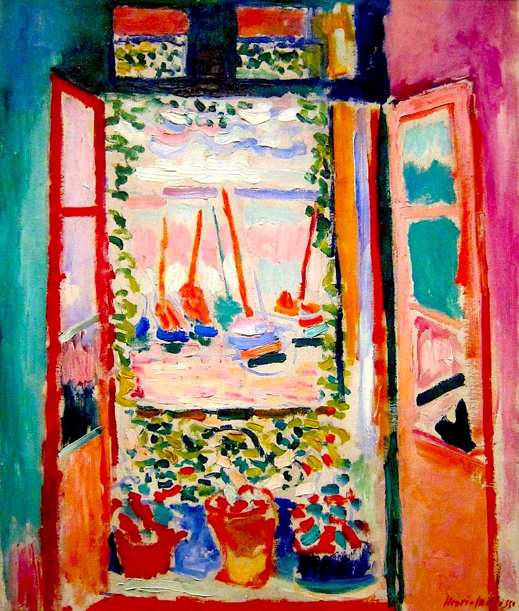 plalanda_II's tweet image. Semana de luz,
septentrional estío,
vital empeño...
Con mi ventana abierta
en coloridos tonos
pondre a volar mis sueños.
¡Fuera la oscuridad!
Y les animo, este sábado radiante, a volar conmigo a esos horizontes luminosos atravesando, con Matissse, su ventana florida. ¿Vienen?