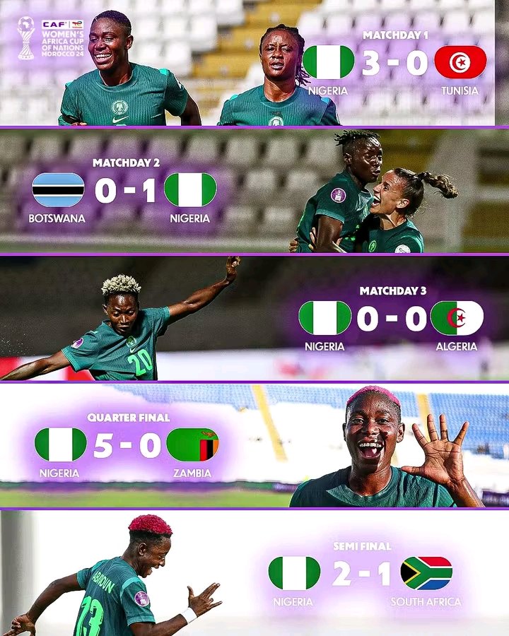 JudithEber08144's tweet image. What a busy night it's going to be tonight. Super falcons are playing their final against Morocco and Big brother naija is also starting tonight. I'm so excited and anxious at the same time.😊😆
I can't wait to cheer my falcons and also pick my fave.😜😋💃💃