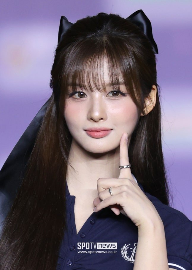 KVerselife's tweet image. #SULLYOON of #NMIXX at the 2025 SBS Gayo Daejeon Summer Blue Carpet