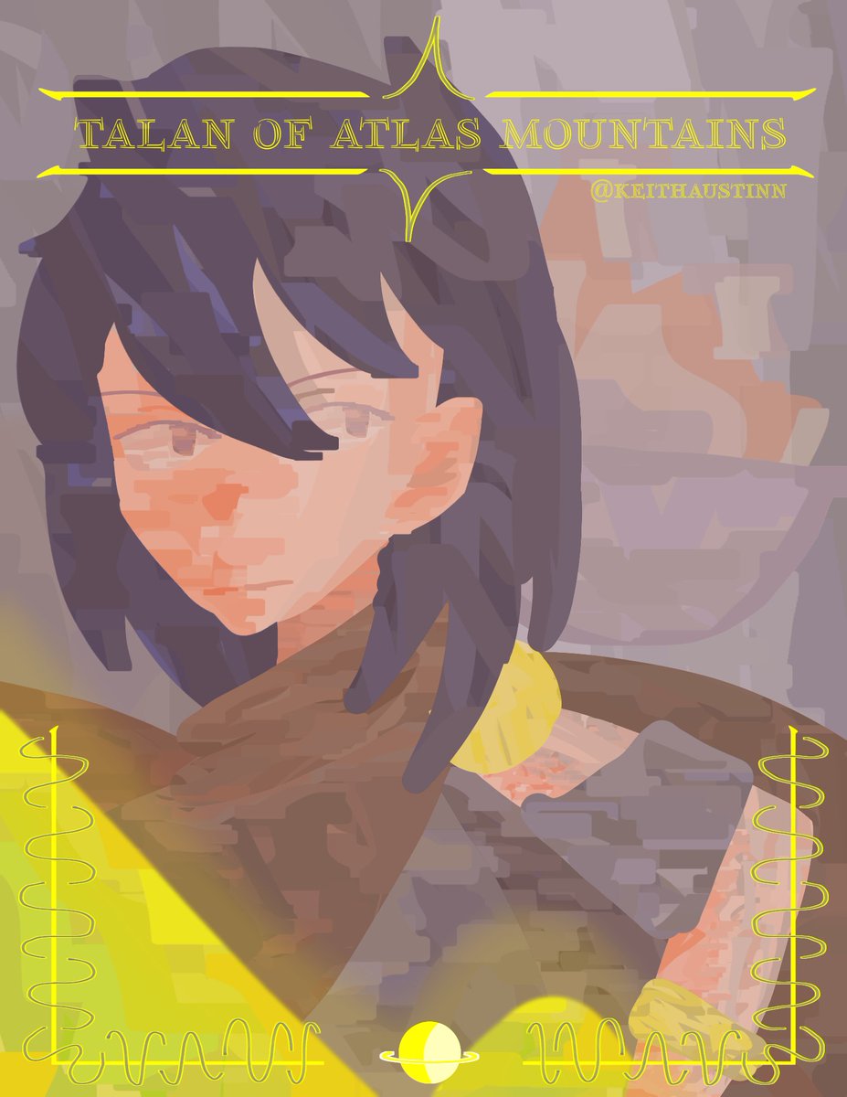 keithaustinn's tweet image. Greek Mythology OC Drop!! Talan, Demigod of the Titan Atlas (Demi-Titan? I don't know 🤷)
(^ω^) ; #greekmythologytwt #greekmythology #ocart #epicthemusical