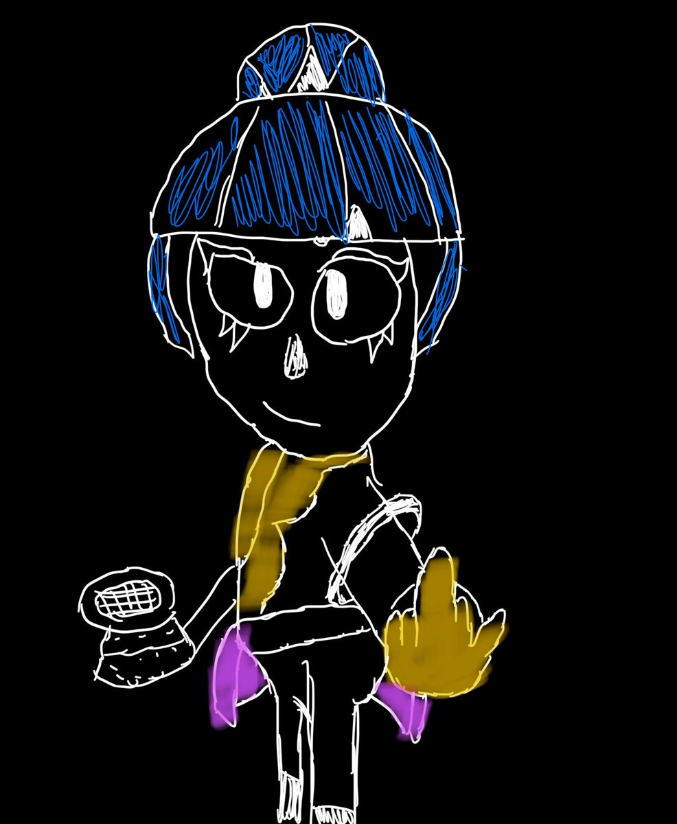 ZebathunGG's tweet image. Since dev team officially declared that the age of Janet is 16, I decided to dedicate this drawing to all the weirdos and the pedos 🫶🏻
no AI training, this is pure art
#brawlstars #art #brawlstarsart