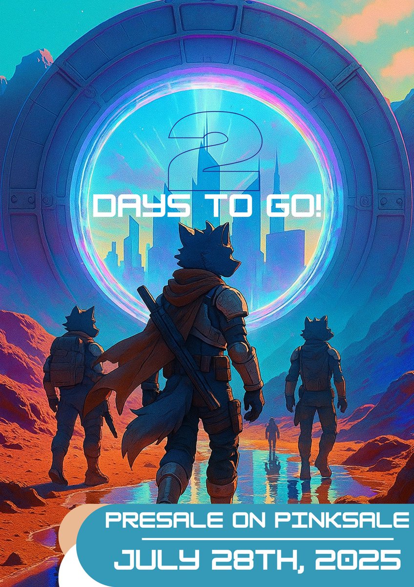 1HawkNode's tweet image. GM, wolves.
This isn’t just another countdown.
This is the calm before a digital storm.

2 days till $SAMU presale..

The patient ones are sharpening their claws.
The loud ones will scream louder.
But only the prepared will eat.

Stay dangerous, stay locked in 🐺🔥