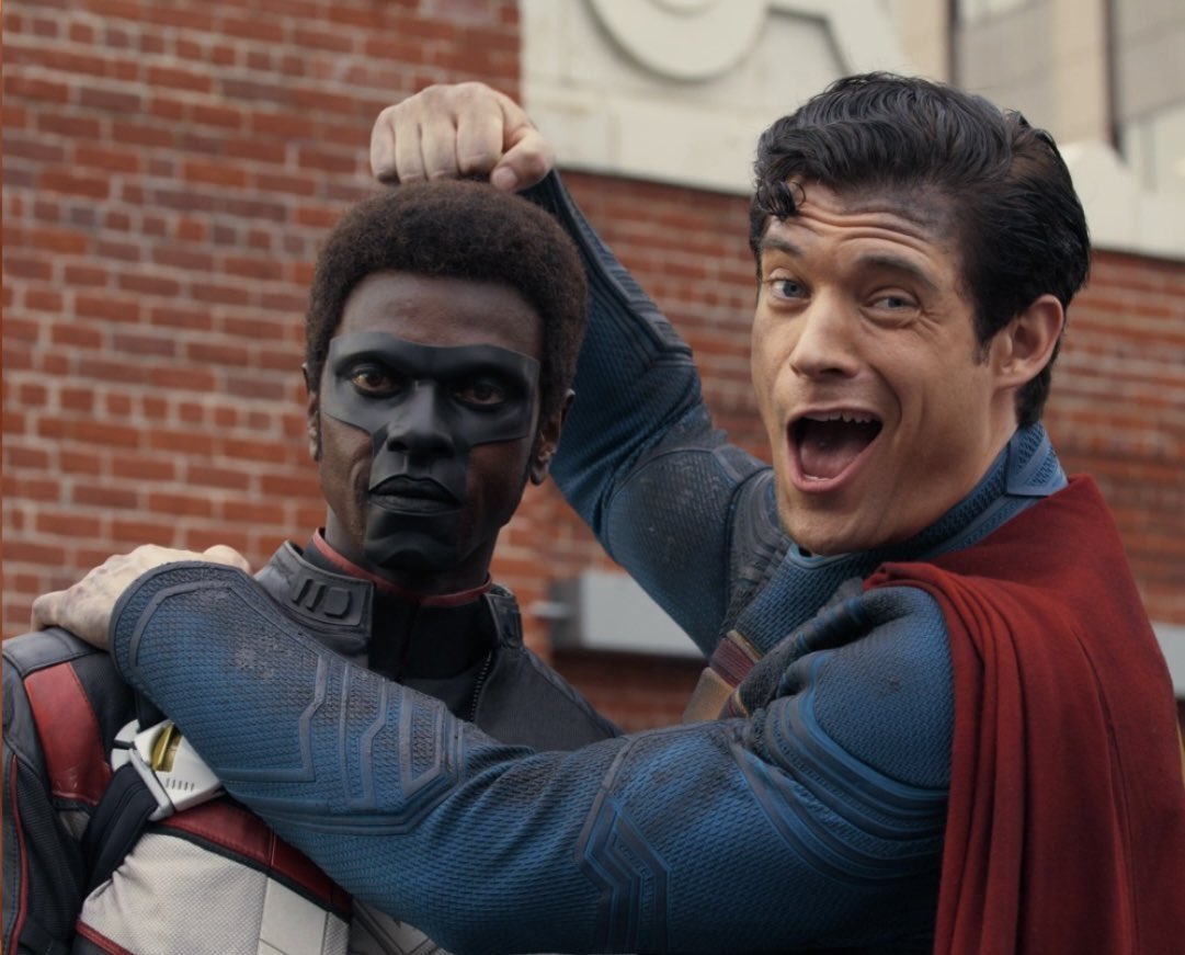 DCLegacy_'s tweet image. Mister Terrific et #Superman 🔥