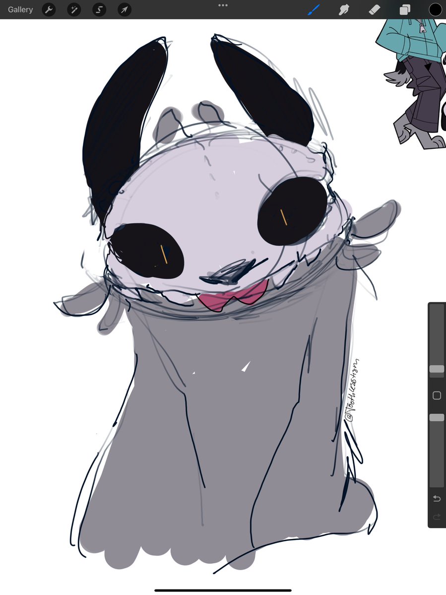 Toothlesstism's tweet image. Happy late birthday @chumblings sorry I can’t draw furries rn