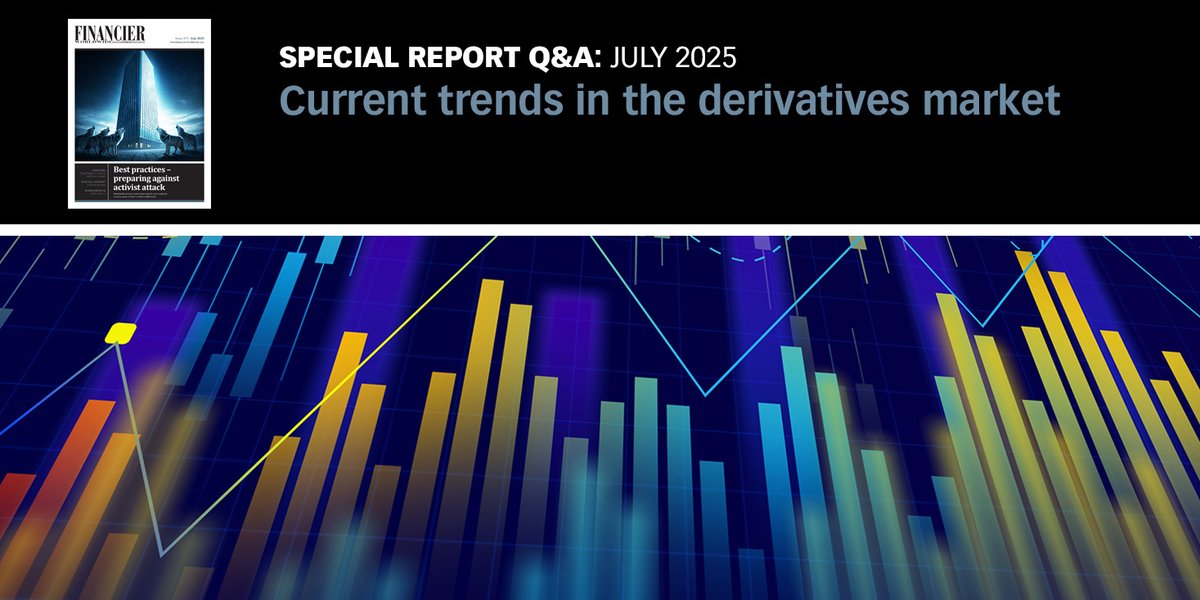 RiskCompMag's tweet image. Financier Worldwide moderates a discussion on trends in the derivatives market between Jonathan Gilmour, Elinor Samuel, Tom Purkiss &amp;amp; Jamie Errington at @traverssmith. Read the full Q&amp;amp;A here: tinyurl.com/subdxmu7 

#DerivativesMarket #FinanceTrends