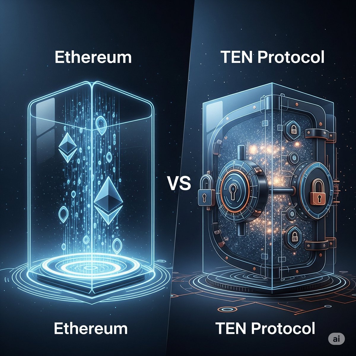 🕵️‍♂️ In a world full of data leaks and gas wars, one L2 chain stands as the final boss of privacy: <a href="/tenprotocol/">TEN (🔟/🔟)</a> 🎮

Built like a stealth mode champion, Ten equips you with:

🛡 Privacy Power-Ups: Every transaction is encrypted. No nosy NPCs seeing your moves.
⚡️ EVM Compatibility: