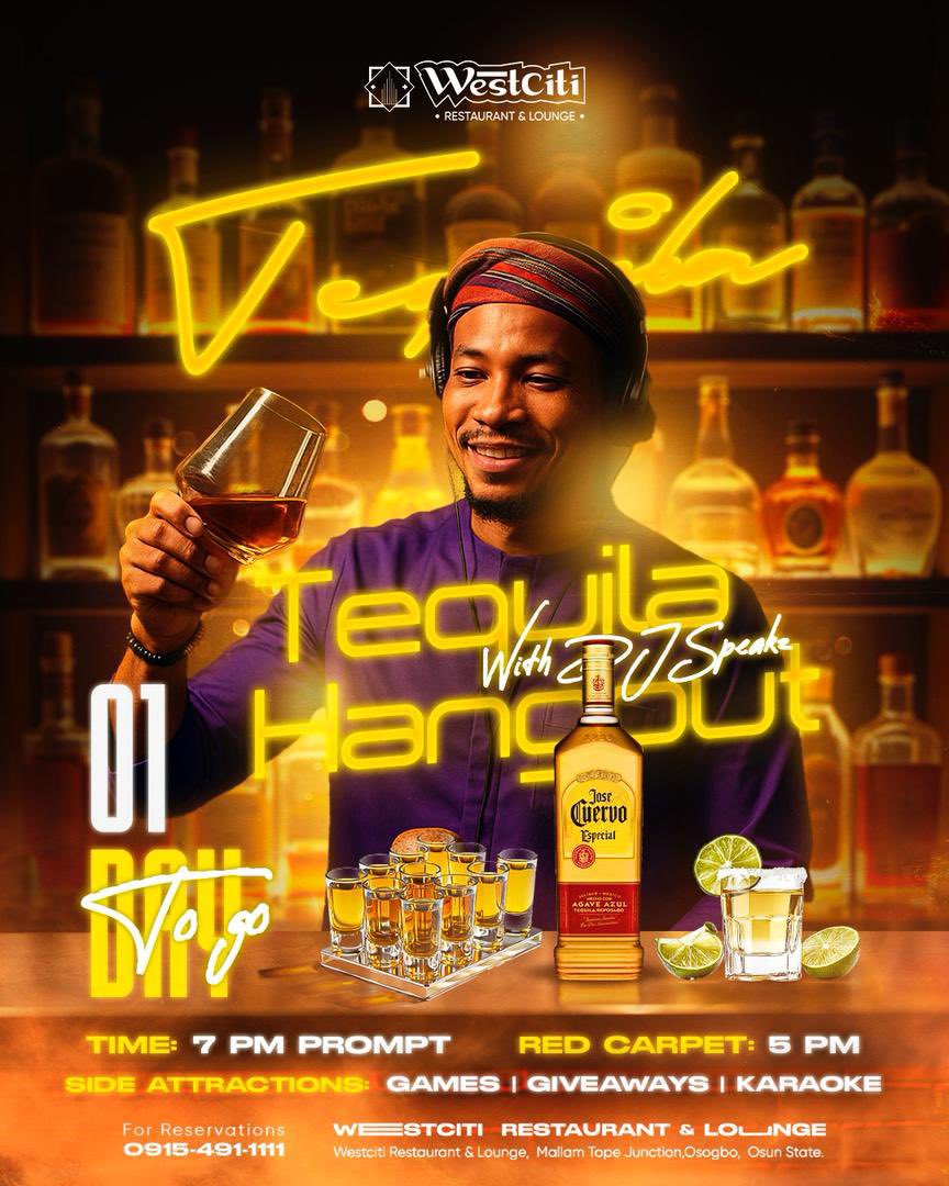 cucumberplug's tweet image. TODAY📍📍
Gbogbo wa jo ma wanbe ni! 💯✌🏼
📍WestCiti
🕖 19:00