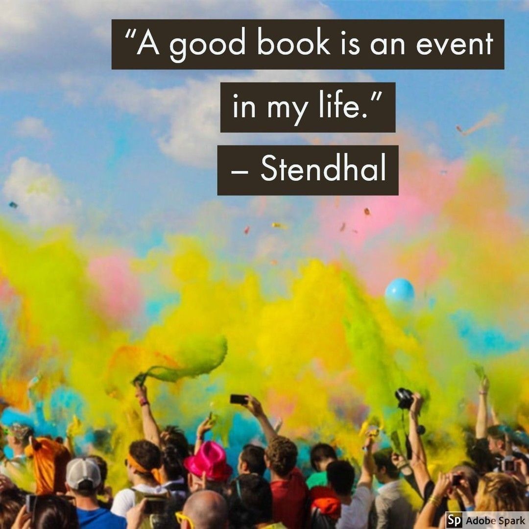 SchoolReading's tweet image. Quote of the day: “A good book is an event in my life.” – Stendhal
#kidlit #reading #ukedchat