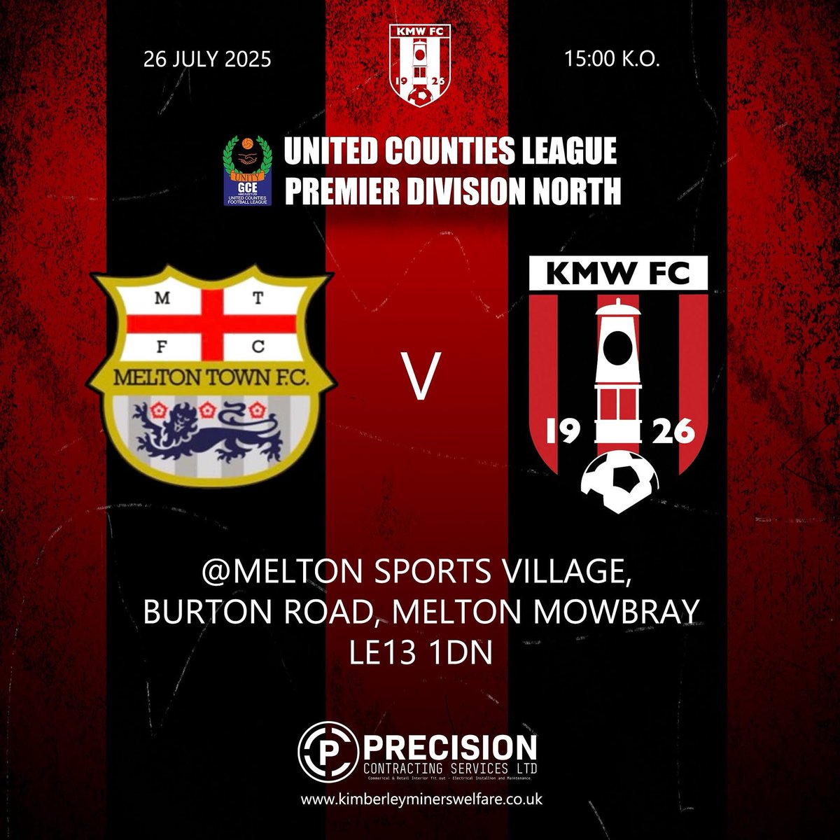KimberleyMWFC's tweet image. ITS MATCHDAY
We kick off our season with an away trip to @melton_town in the @utdcos
Kick off is at 3pm.
Please come along and support the lads