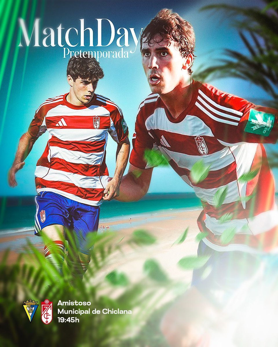 Granada CF ❤️⚪️ (@granadacf) on Twitter photo ❤️ 𝐌𝐀𝐓𝐂𝐇𝐃𝐀𝐘 🤍
A las 19.45h, segundo test de pretemporada frente al <a href="/Cadiz_CF/">Cádiz Club de Fútbol</a> ⚽️🤝🏼
📺 Síguelo en directo a través de nuestro canal de YouTube: youtube.com/@granadacftv?s… ❤️ 𝐌𝐀𝐓𝐂𝐇𝐃𝐀𝐘 🤍
A las 19.45h, segundo test de pretemporada frente al <a href="/Cadiz_CF/">Cádiz Club de Fútbol</a> ⚽️🤝🏼
📺 Síguelo en directo a través de nuestro canal de YouTube: youtube.com/@granadacftv?s…