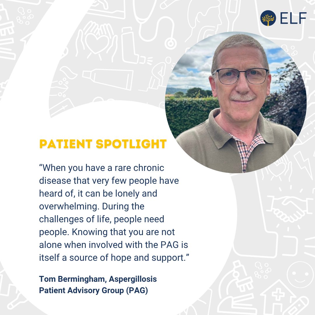 EuropeanLung's tweet image. 🫁 Tom speaks to ELF about his #aspergillosis diagnosis, staying positive and the importance of lung health awareness.
Read Tom’s story here: europeanlung.org/en/news-and-bl…
#AspergillosisAwareness #MentalHealth #LungHealth