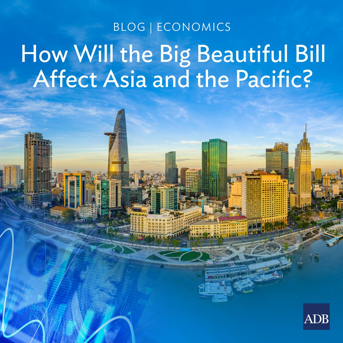 ADB_HQ's tweet image. The 'One Big Beautiful Bill' will reshape US taxing & spending priorities, offering a short-term boost to domestic growth while raising questions about long-term debt & ripple effects.
Two ADB economists weigh in on how this shift could affect the region: ow.ly/YMq350WupIT
