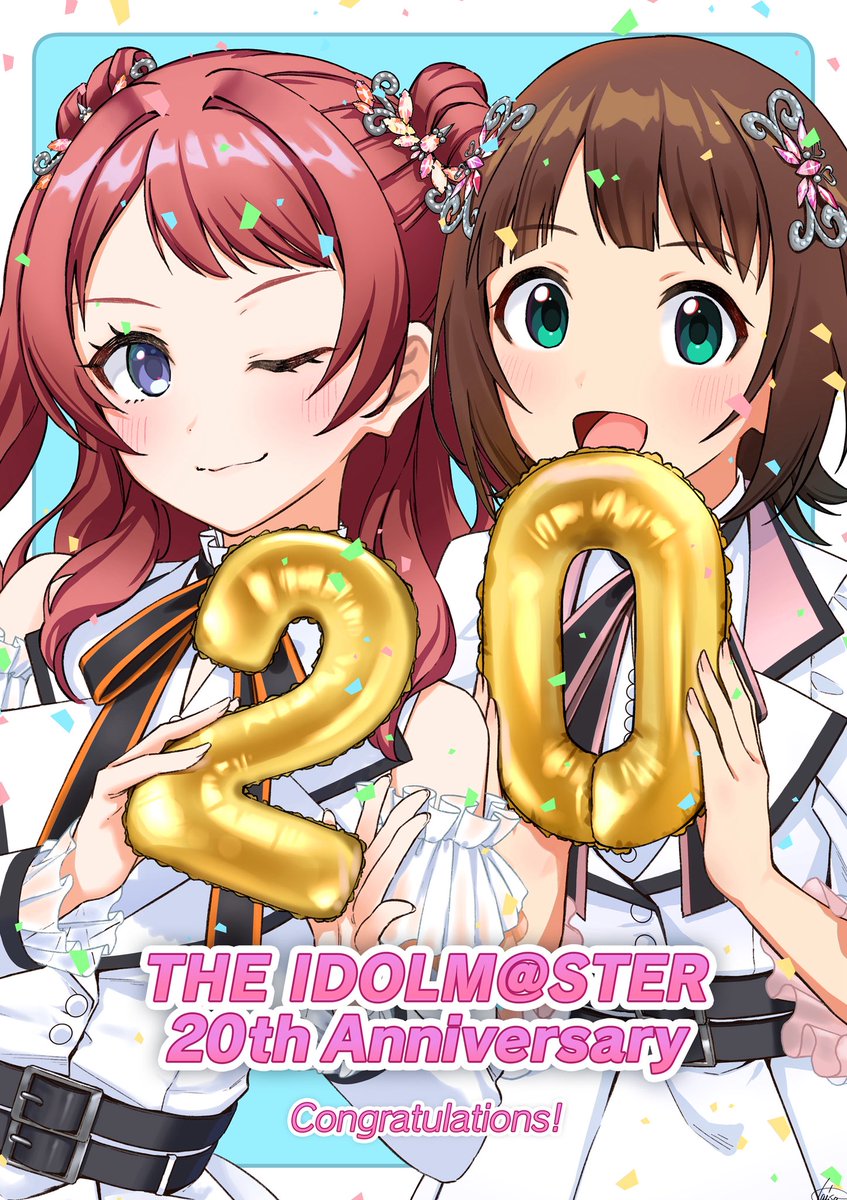 これからもアイマスですよ！
 #アイマス20周年おめでとう