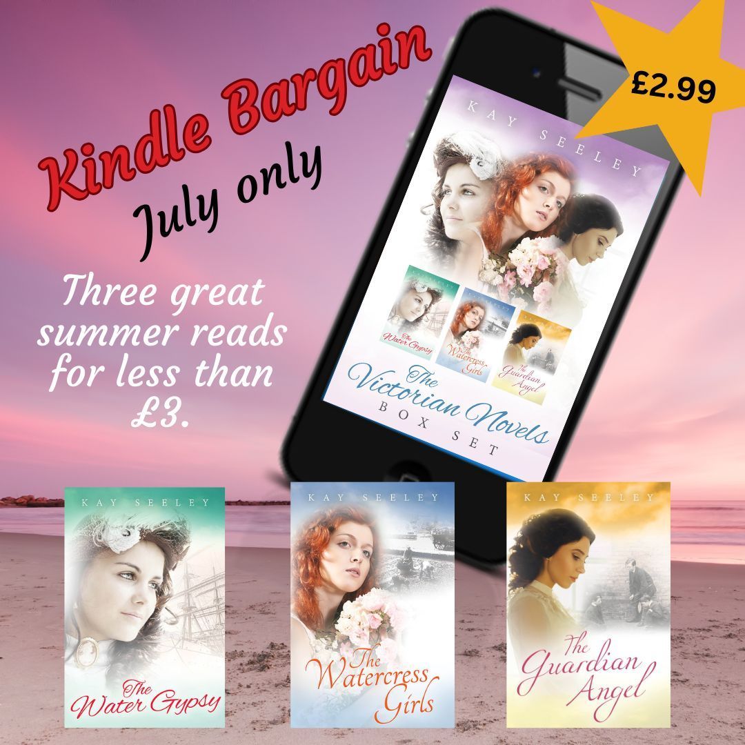 KaySeeley1's tweet image. #Bargain #Bargain #Bargain Was £4.99 Now £2.99 July only. Meet The Water Gypsy,The Watercress Girls and The Guardian Angel in three heartwarming stories. Great characters bring the past to pulsating life. You won’t want to put them down.
Box Set bit.ly/2TVNBS3Uni #Deal