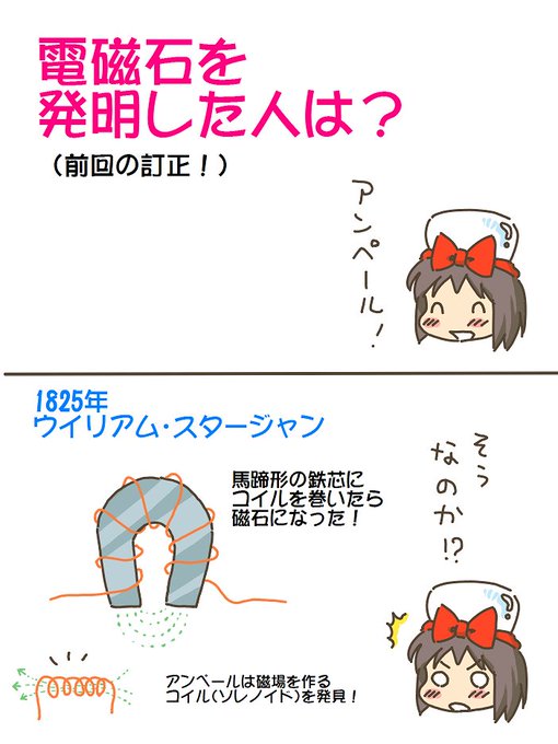 売れのこったブラウン管のおはなし。(1561)

電磁石の発明 