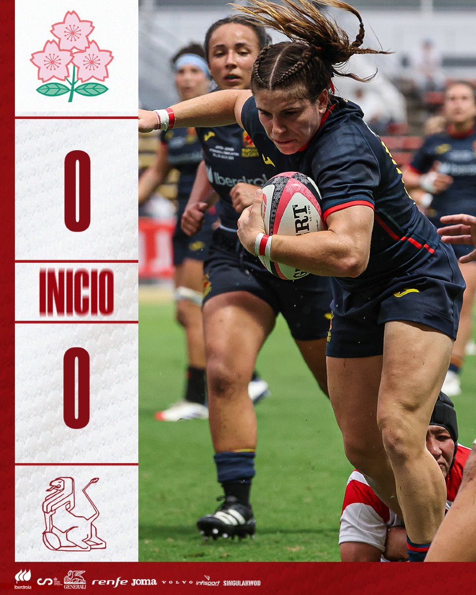 ferugby's tweet image. ¡𝐂𝐨𝐦𝐢𝐞𝐧𝐳𝐚 el partido!

🇯🇵⚔️🇪🇸

📺 En directo por 𝐓𝐈𝐕𝐈𝐅𝐘.𝐓𝐕 (sección deportes “Rugby Spain”)

#LoQueNosUne | #LasLeonas
