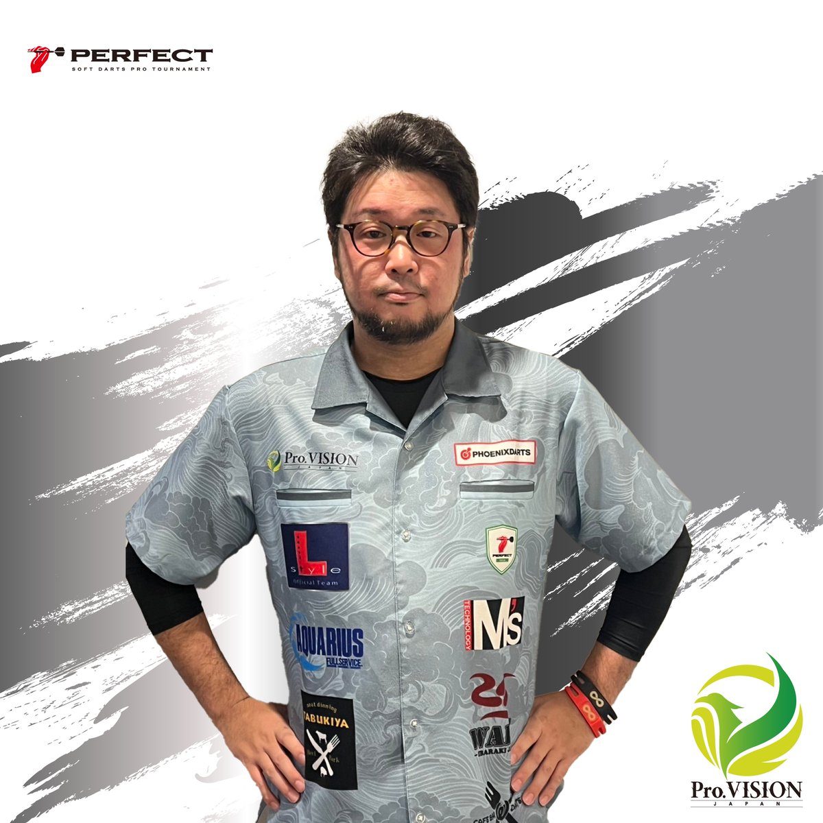 ProvisionJapan's tweet photo. 【速報】
ProVISION JAPAN選手がベスト８へ！！
入賞確定です！

横田 涼 選手 （@ryo__darts ）

更なる高みを目指せますよう、応援のほどよろしくお願いします！！