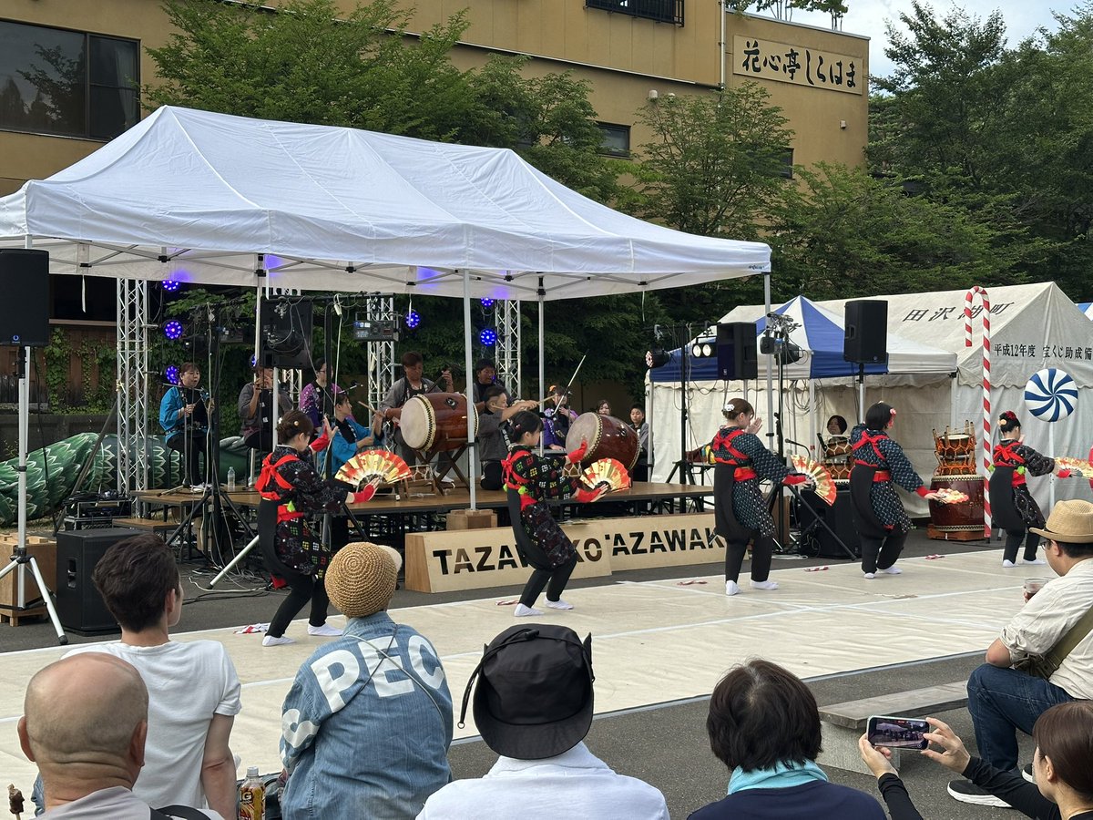 tazawako's tweet image. 【神代芸能保存会 藤原組】
おやま囃子など郷土芸能披露✨️
角館のおまつりも楽しみですねー♪
#423m
#仙北市
#田沢湖
#たざわ湖龍神まつり