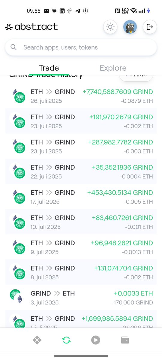 AgniesskaS's tweet image. I have a feeling this will age well @GrindTheCoin 💚 🐸