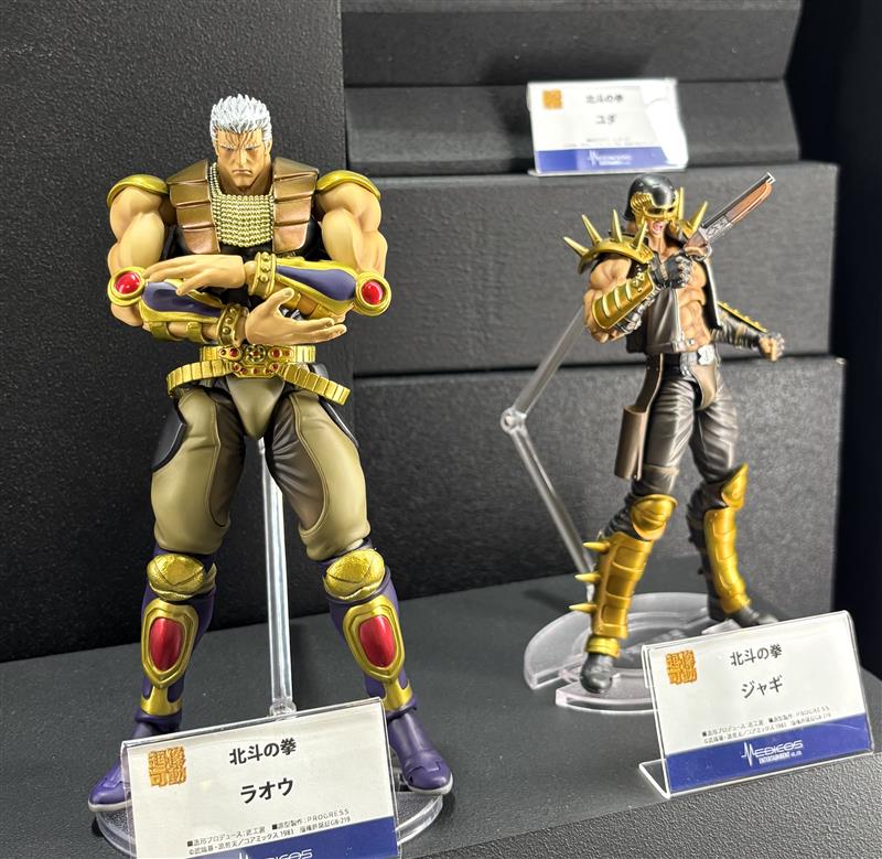 北斗の拳 ケンシロウ ラオウ フィギュア WF2025S フィギュア展示情報】 超像可動 『北斗の拳』 超像可動に登場