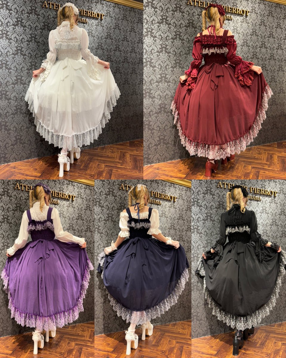 ATELIERPIERROT4's tweet image. ✨𝐍𝐄𝐖 𝐀𝐑𝐑𝐈𝐕𝐀𝐋 ✨
【ATELIER PIERROT】
Celestial Veil JSK
Size1 ¥33,880(税込)
Size2 ¥36,190(税込)
新作のジャンパースカートが入荷しております🎀
ぜひ店頭にてご覧ください❣️
🛒atelier-pierrot.jp/products/ateli…
アトリエピエロ横浜店