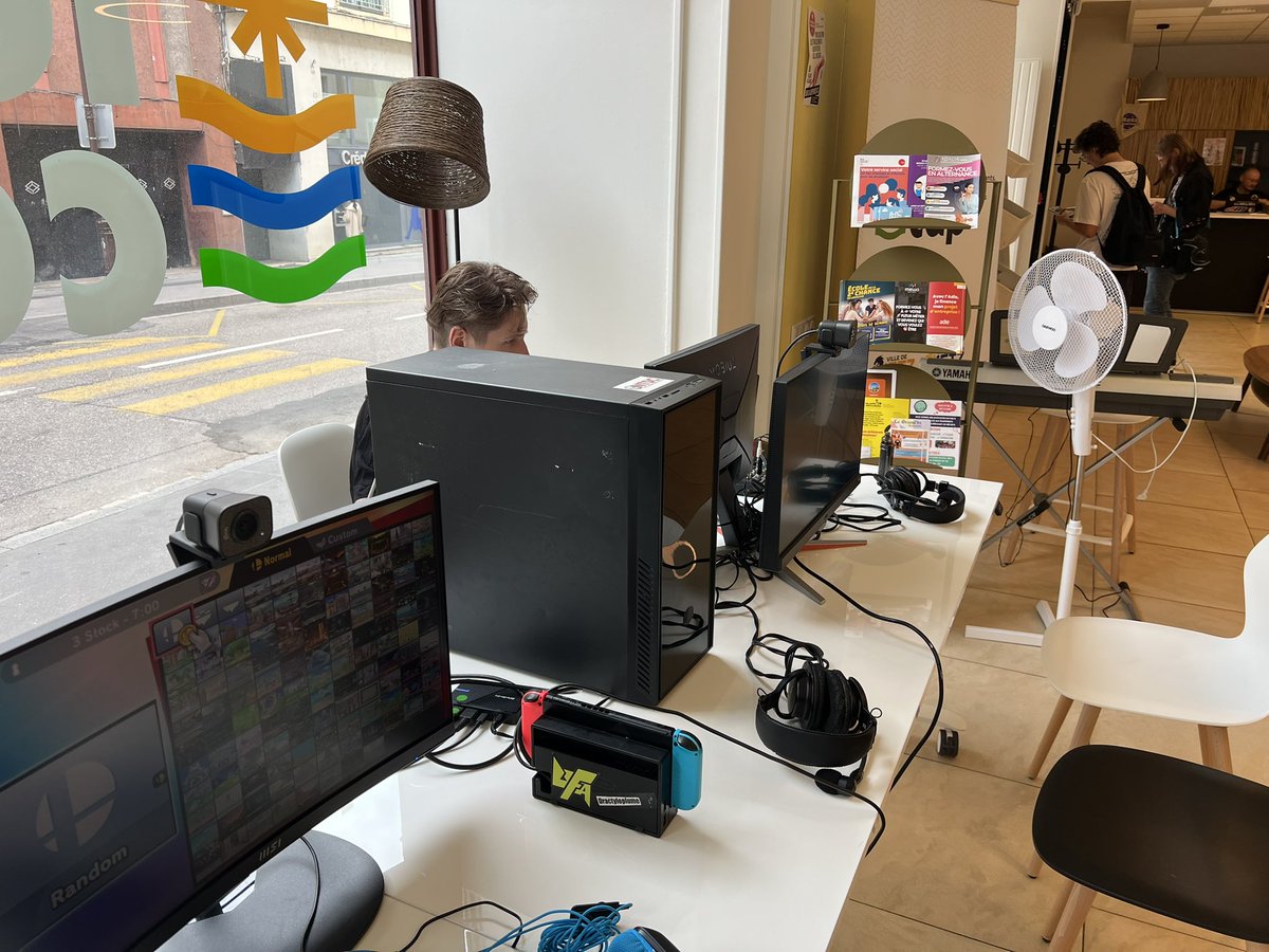 Association NTSC (@associationntsc) on Twitter photo Aujourd'hui, on s'est levés de bonne heure pour assurer la régie du #MetZroid 2 pour <a href="/SmashGrandEst/">Smash Grand Est</a> !
On va garantir un stream de qualité toute la journée 💪 Aujourd'hui, on s'est levés de bonne heure pour assurer la régie du #MetZroid 2 pour <a href="/SmashGrandEst/">Smash Grand Est</a> !
On va garantir un stream de qualité toute la journée 💪