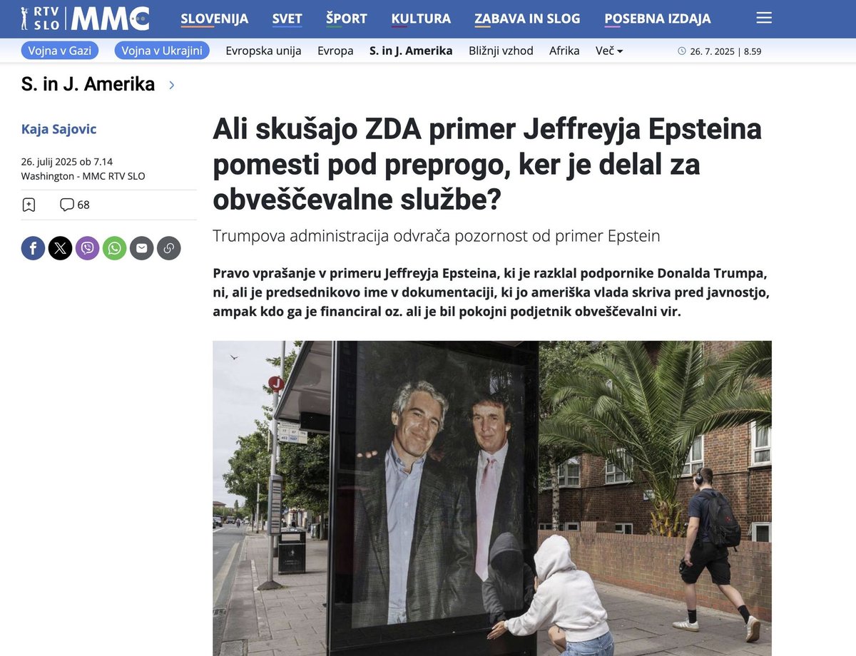 SasoDolenc's tweet image. Kakovost medijske hiše se ne kaže le v njenih najboljših prispevkih, ampak tudi v tem, kaj vse še uvrsti med objave. Po tem merilu MMC, kot del javne RTV Slovenija, znova potrjuje, da so njegovi uredniški standardi zelo problematični. Ne gre zgolj za slab okus ali posamezne…