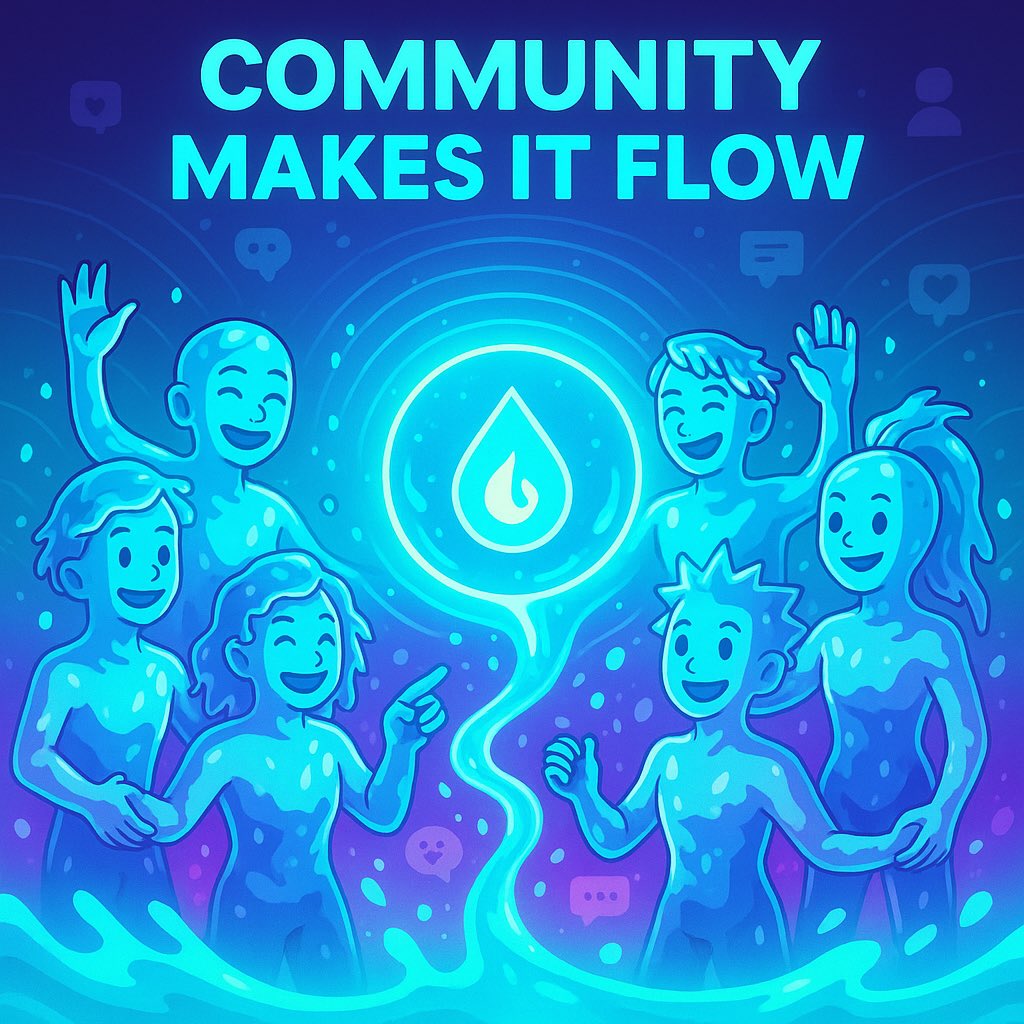 clint_kal's tweet image. GLiquid 💦 wallchain Fam
The tech can be flawless.
The idea? 🌊 Next level.
The design? 💧Liquid perfection.
But without the community. it’s just code without Users.
@Illiquid_nft is building something powerful,
but it’s the people behind the PFPs the memes, the replies, the…