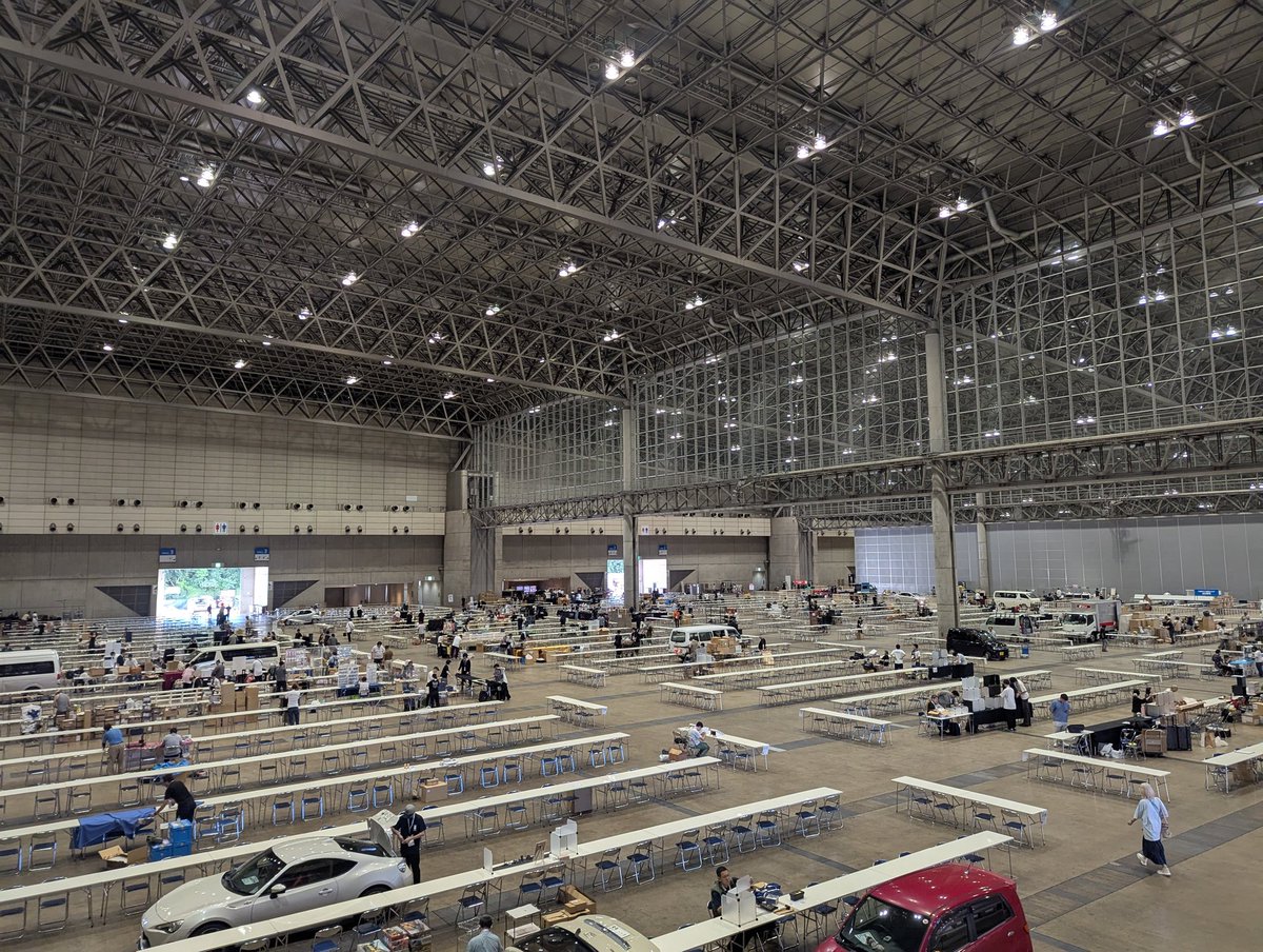 mwrote's tweet image. 会場到着！