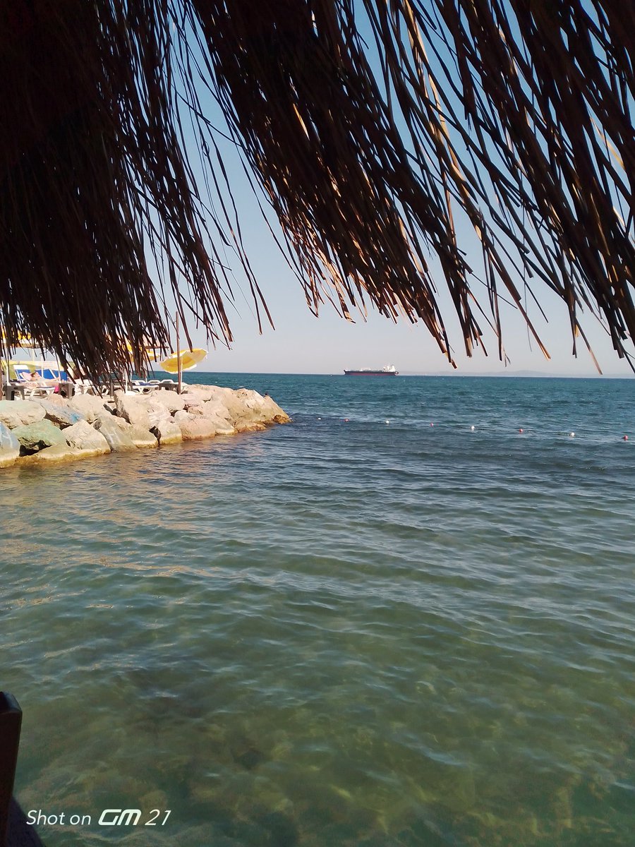 Tatilin son günü hava,deniz, güneş pırıl pırıl.😉