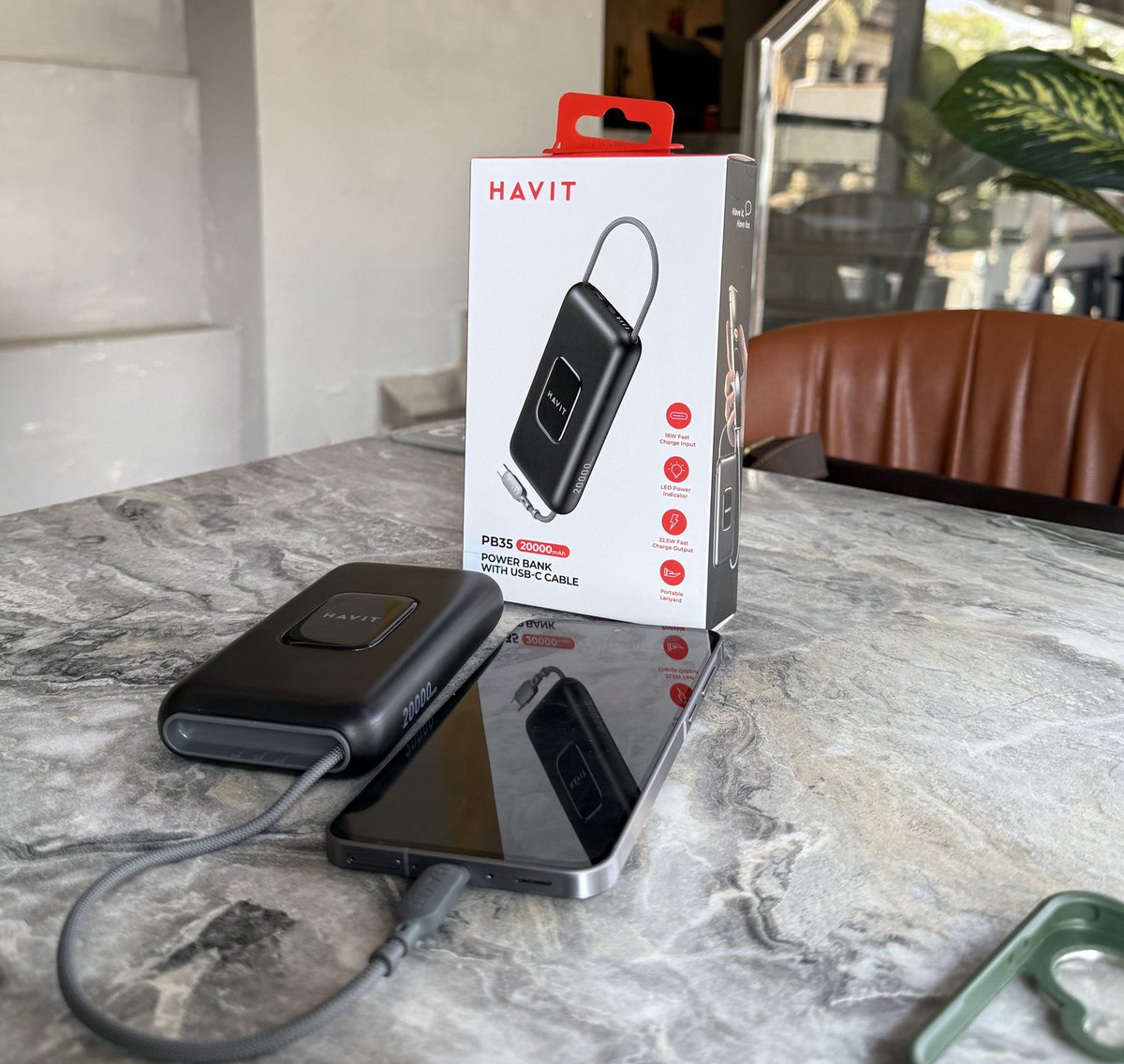 MUHAMMAD ONYANGO (@moha001_onyango) on Twitter photo Another one from <a href="/HavitKenya/">HAVIT KENYA</a>
20,000 mAH power bank with USB-C cable and 22.5W fast charge output going for only 2,250 bob.
I highly recommend it. Another one from <a href="/HavitKenya/">HAVIT KENYA</a>
20,000 mAH power bank with USB-C cable and 22.5W fast charge output going for only 2,250 bob.
I highly recommend it.