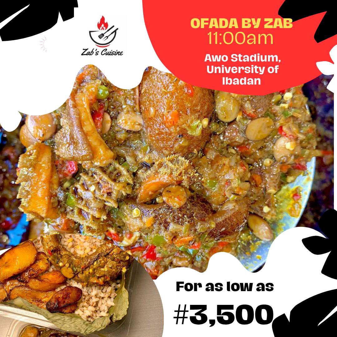 ZabsCuisine's tweet image. Good Morning Lovelies.❤️
Today is the D Day.
Let’s come out to beat the pink Barbies and feed them premium food ..💃💃💃
Pls come out to eat ,have fun and connect with new people.
Location -Awo Hall,University of Ibadan
Tine:11:00AM @ibtcfc @Ibadantwitta_ @AbeniAde_ @BabyHondy