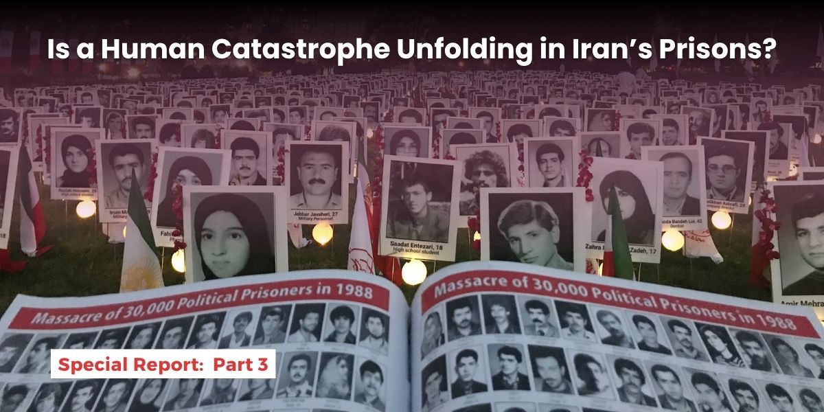 IranHrm's tweet image. Special Report: Death Prisons
Iran’s prisons echo 1988: secret transfers, torture & mass executions of political prisoners under “shoot at will” orders. A new human catastrophe is unfolding.
#StopExecutionsInIran #1988Massacre
iran-hrm.com/2025/07/25/is-…