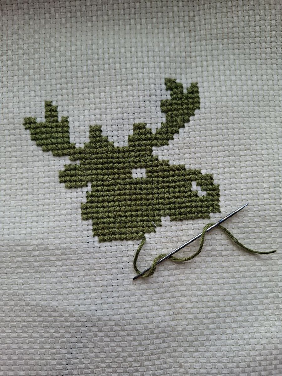 Alex322Fuelet's tweet image. Proud, hand-embroidered pixel moose.40x40 crosses, one color, maximum patience🦌🧵
@DataHaven_xyz