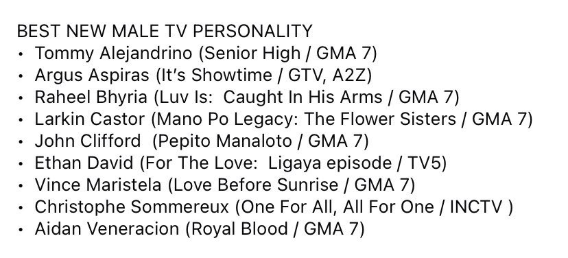 thevincies07's tweet image. Another highlight of the day - @VinceMaristela got nominated for his role MEMOT on Love Before Sunrise as ‘Best New Male TV Personality’ at the PMPC 37th Star Awards for Television. Congrats again Burunds. We do believe that being nominated is already a win.
#VinceMaristela