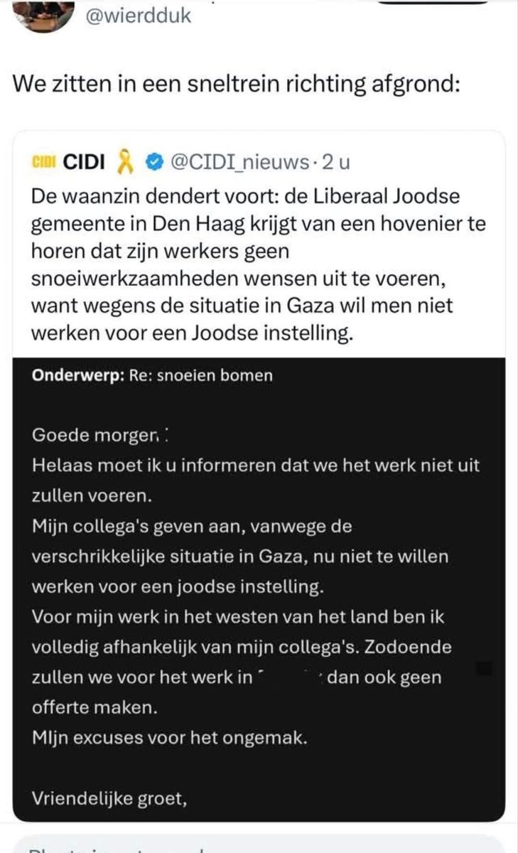 arendahaasnoot's tweet image. Hoveniersbedrijf uit Katwijk! Wie wil wel komen? Meld je even bij Liberaal Joodse Gemeente in Den Haag